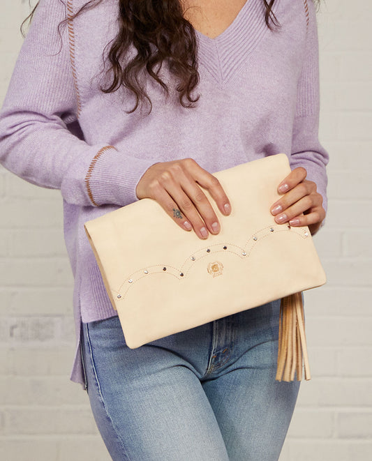 Conchita Fold Over Clutch
