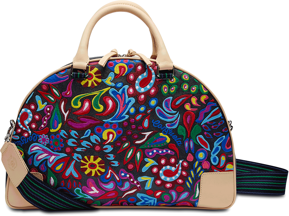 Posh Embroidered Commuter