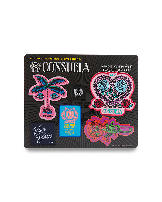 Consuela Iron on or Sew on Patches – The Grapevine Boutique