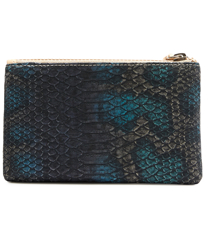 CONSUELA COLORFUL LEATHER  WALLET CALLED "RATTLER SLIM WALLET"