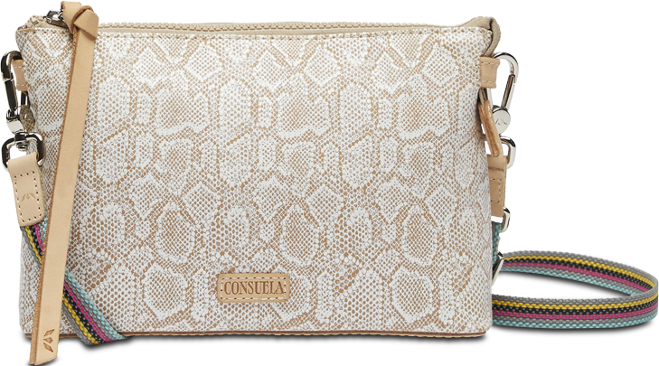 CONSUELA ANIMAL PRINT CROSSBODY BAG CALLED "CLAY MIDTOWN CROSSBODY"