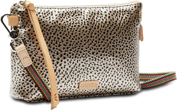 CONSUELA ANIMAL PRINT CROSSBODY BAG CALLED "WESLEY MIDTOWN CROSSBODY"