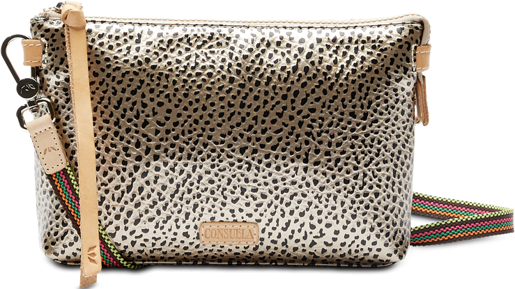 CONSUELA ANIMAL PRINT CROSSBODY BAG CALLED "WESLEY MIDTOWN CROSSBODY"