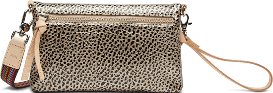 CONSUELA ANIMAL PRINT CROSSBODY BAG CALLED "WESLEY UPTOWN CROSSBODY"