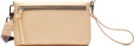 CONSUELA LEATHER CROSSBODY BAG CALLED "DIEGO UPTOWN CROSSBODY"