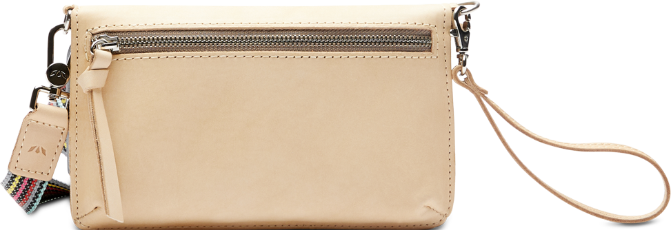 CONSUELA LEATHER CROSSBODY BAG CALLED "DIEGO UPTOWN CROSSBODY"