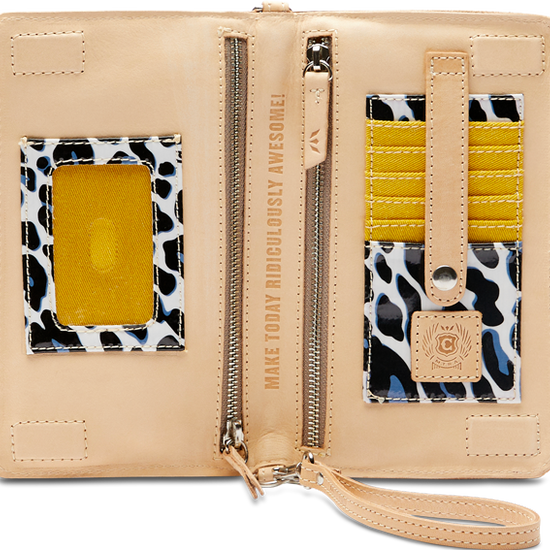 CONSUELA LEATHER CROSSBODY BAG CALLED "DIEGO UPTOWN CROSSBODY"