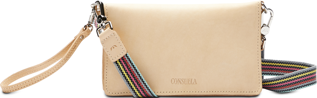 CONSUELA LEATHER CROSSBODY BAG CALLED "DIEGO UPTOWN CROSSBODY"