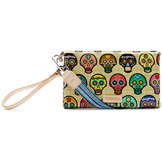 CONSUELA SUGAR SKULLS PRINTED CROSSBODY BAG CALLED "SUG UPTOWN CROSSBODY"