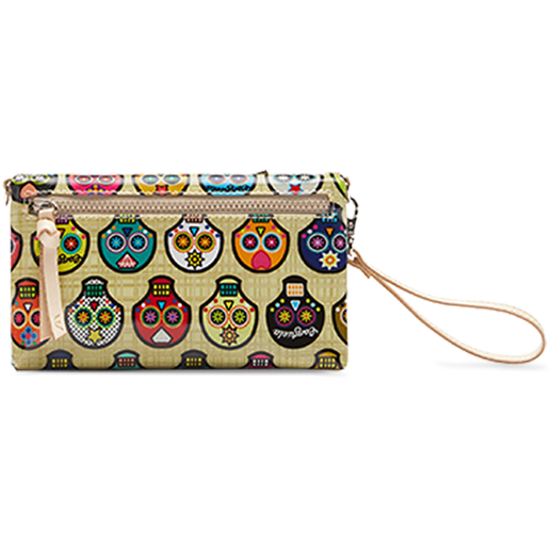 CONSUELA SUGAR SKULLS PRINTED CROSSBODY BAG CALLED "SUG UPTOWN CROSSBODY"
