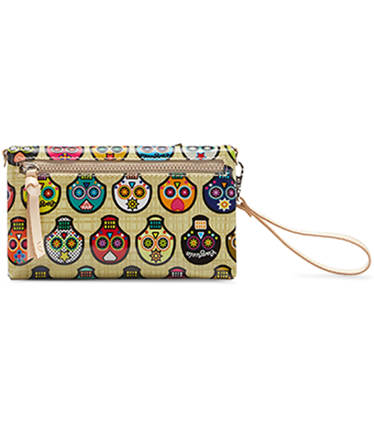 CONSUELA SUGAR SKULLS PRINTED CROSSBODY BAG CALLED "SUG UPTOWN CROSSBODY"