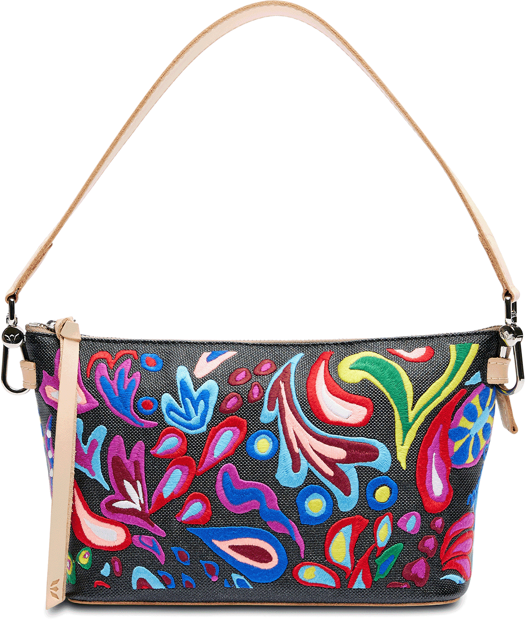 Posh Embroidered Your Way Bag
