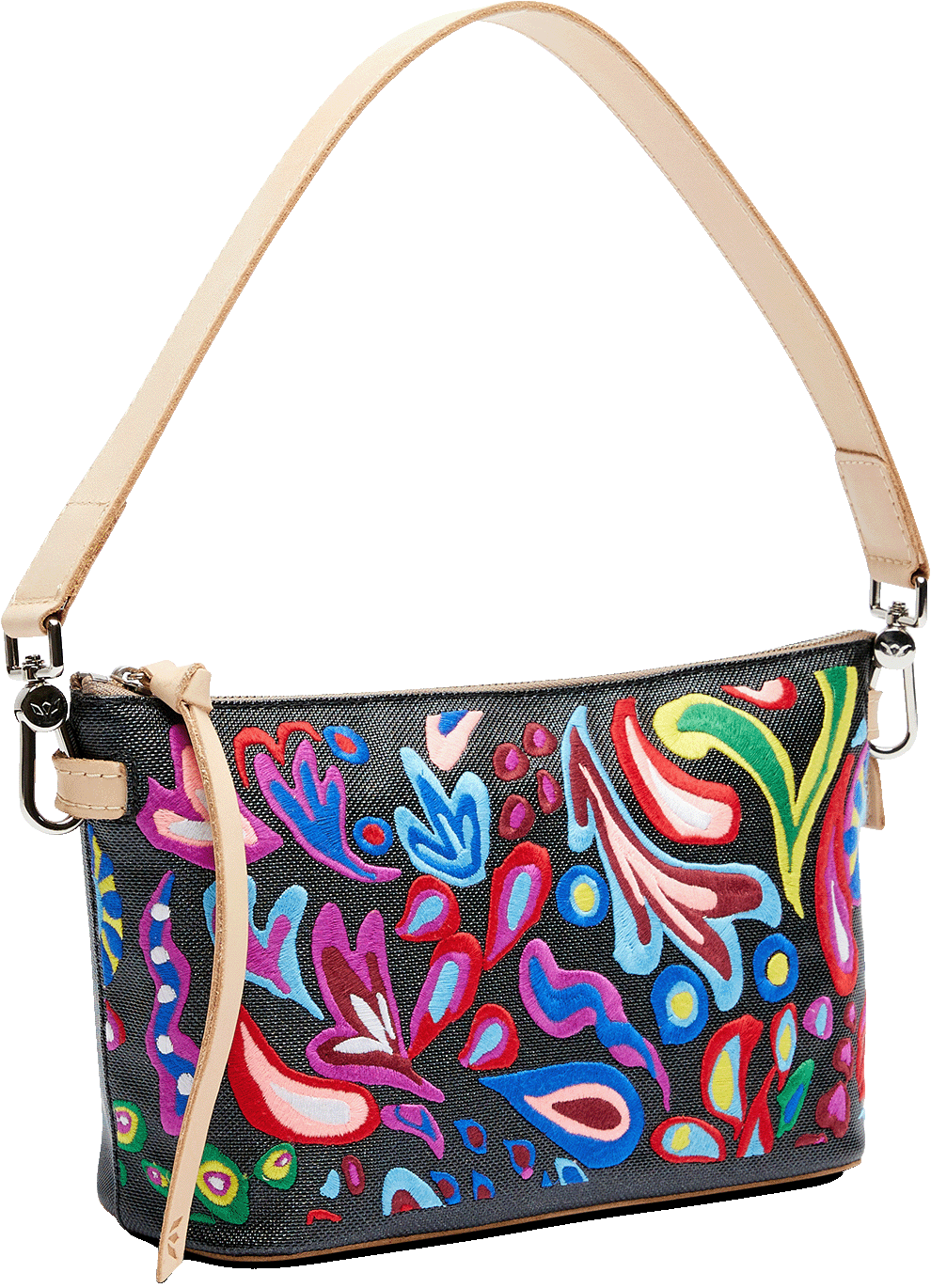 Posh Embroidered Your Way Bag