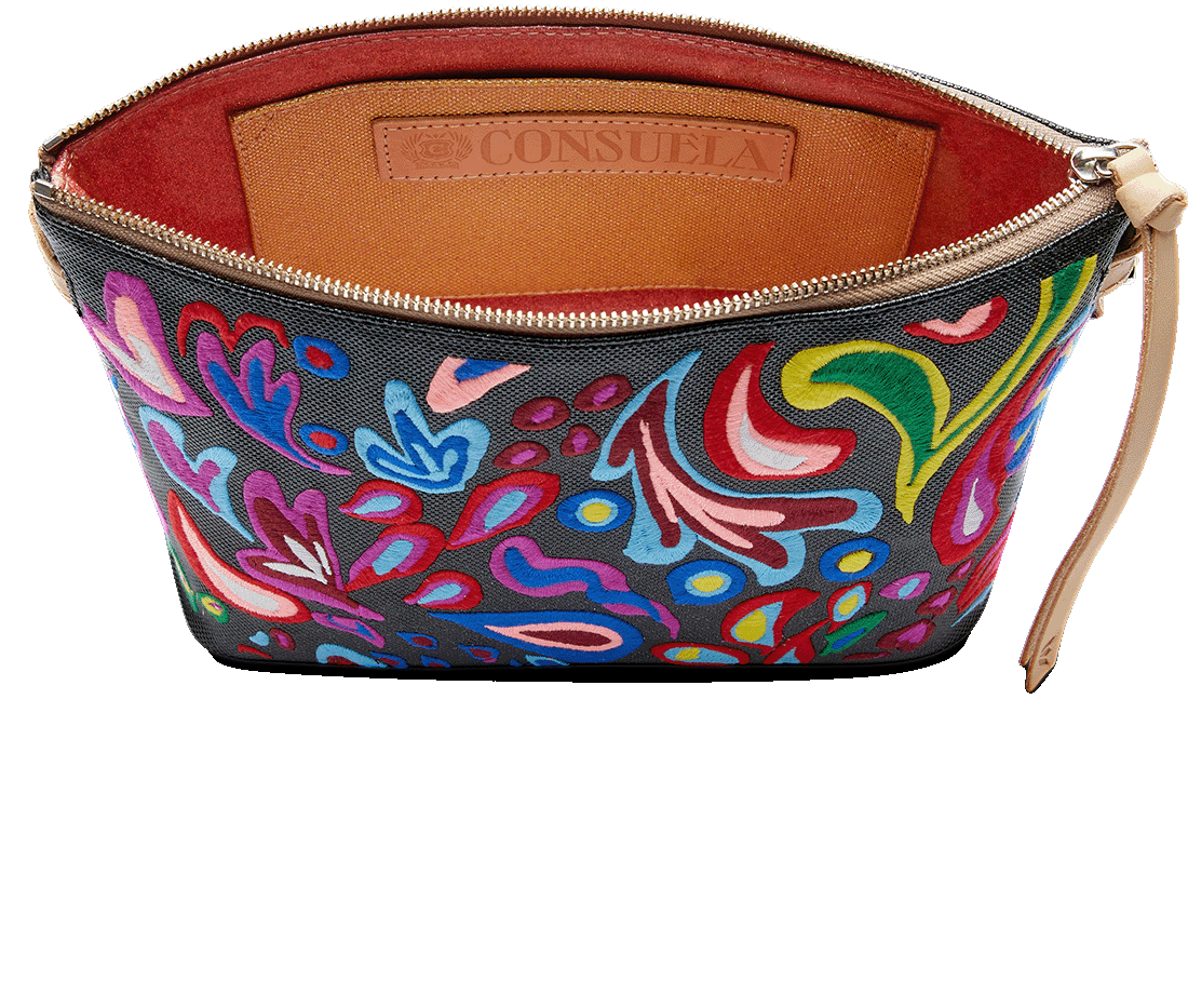 Posh Embroidered Your Way Bag