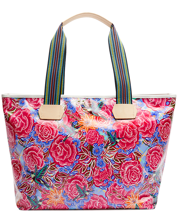 Merlot Zipper Tote